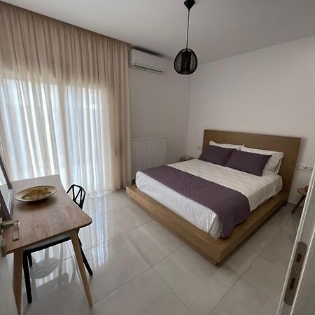 Modern Apartment Close To Airport With Gym And Bbq Iraklio Exteriér fotografie